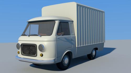 small truck inspired by fiat 241 preview image